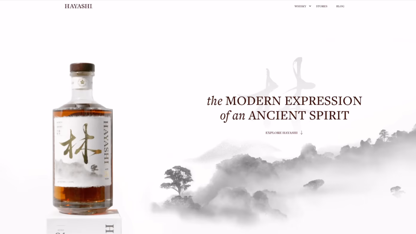 Hayashi whisky case study hero